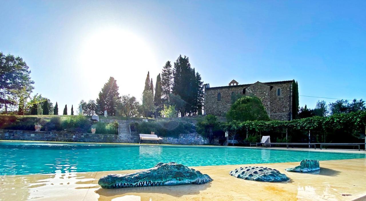 Villa Rignana Chianti Estate, Pool, Tennis,Cook Greve in Chianti Exterior foto