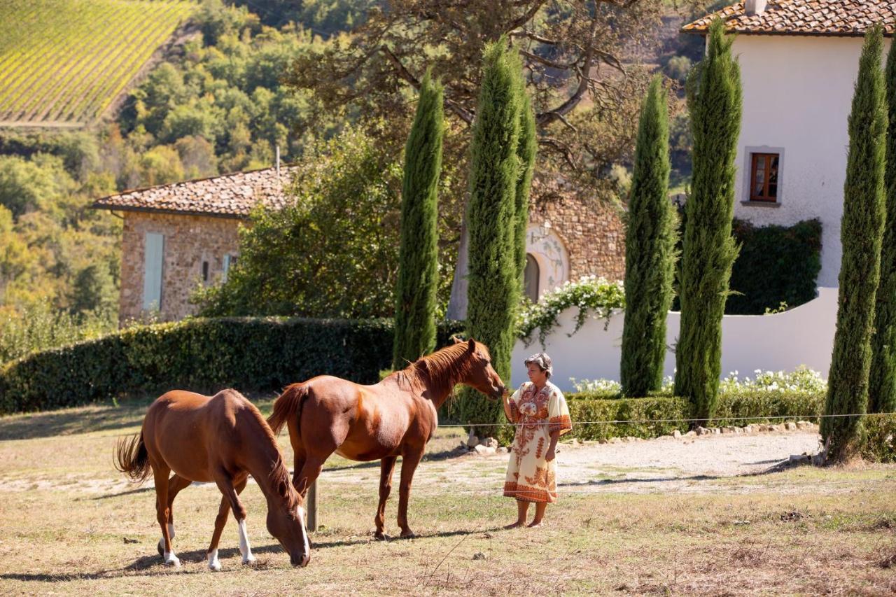 Villa Rignana Chianti Estate, Pool, Tennis,Cook Greve in Chianti Exterior foto